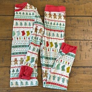 Little Sleepies: Fair Isle. Size 7/8. Long Sleeve. 2 Piece Pants Set.